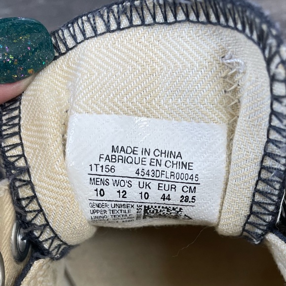 Converse All Star Slip-On Shoes in Navy - Picture 8 of 14